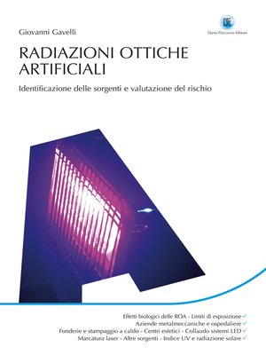 cover image of Radiazioni ottiche artificiali